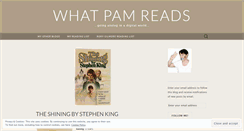 Desktop Screenshot of pamreads.wordpress.com