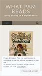 Mobile Screenshot of pamreads.wordpress.com