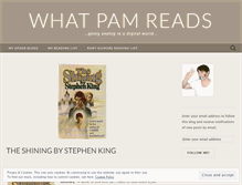 Tablet Screenshot of pamreads.wordpress.com