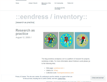 Tablet Screenshot of eendress.wordpress.com