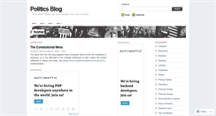 Desktop Screenshot of bcpoliticsblog.wordpress.com