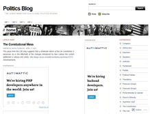 Tablet Screenshot of bcpoliticsblog.wordpress.com