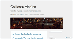 Desktop Screenshot of collectiualbaina.wordpress.com