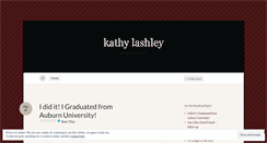 Desktop Screenshot of kathyplashley.wordpress.com