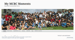 Desktop Screenshot of mcbcmoments.wordpress.com