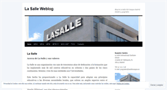 Desktop Screenshot of lasallecampus.wordpress.com