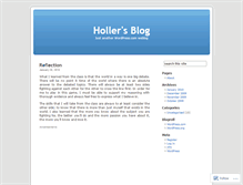 Tablet Screenshot of 10rholler.wordpress.com