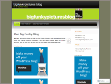 Tablet Screenshot of bigfunkypictures.wordpress.com