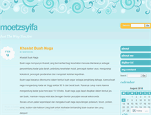 Tablet Screenshot of moetzsyifa.wordpress.com