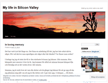 Tablet Screenshot of mylifeinsiliconvalley.wordpress.com