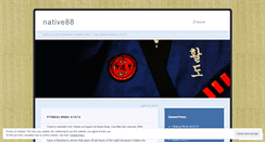 Desktop Screenshot of native88.wordpress.com