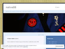 Tablet Screenshot of native88.wordpress.com