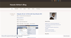 Desktop Screenshot of haseebakhtar.wordpress.com