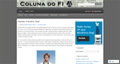 Desktop Screenshot of colunadofi.wordpress.com