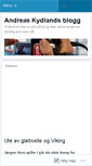 Mobile Screenshot of andreaskydland.wordpress.com