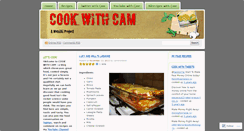 Desktop Screenshot of cookwithcam.wordpress.com