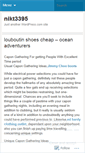 Mobile Screenshot of nikt3395.wordpress.com