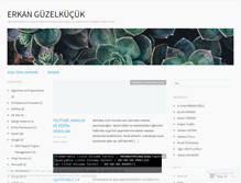 Tablet Screenshot of erkanguzelkucuk.wordpress.com