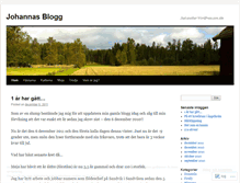 Tablet Screenshot of johannahedberg.wordpress.com