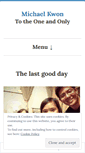Mobile Screenshot of mkkwon.wordpress.com