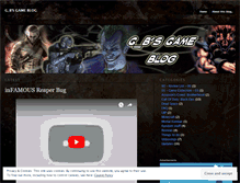 Tablet Screenshot of gbgameblog.wordpress.com