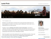 Tablet Screenshot of laniefrick.wordpress.com