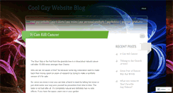 Desktop Screenshot of coolgaywebsite.wordpress.com