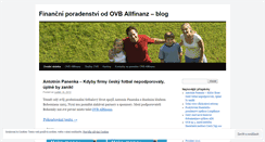 Desktop Screenshot of ovballfinanz.wordpress.com