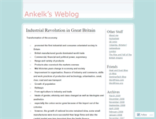 Tablet Screenshot of ankelk.wordpress.com