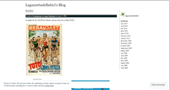 Desktop Screenshot of lagazzettadellabici.wordpress.com