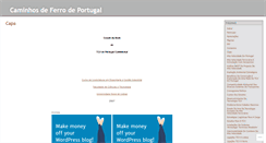 Desktop Screenshot of caminhodeferro.wordpress.com