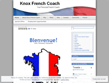 Tablet Screenshot of knoxfrenchcoach.wordpress.com