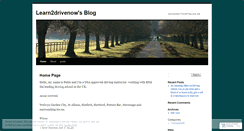 Desktop Screenshot of learn2drivenow.wordpress.com
