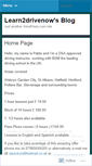 Mobile Screenshot of learn2drivenow.wordpress.com