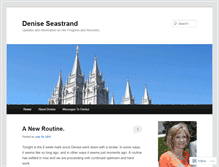 Tablet Screenshot of deniseseastrand.wordpress.com