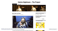 Desktop Screenshot of helmisnightmare.wordpress.com