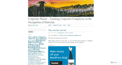 Desktop Screenshot of corporateoccupation.wordpress.com