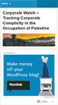 Mobile Screenshot of corporateoccupation.wordpress.com