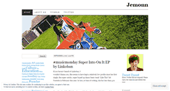 Desktop Screenshot of jemonn.wordpress.com