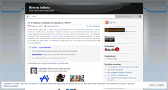 Desktop Screenshot of historiainfinita.wordpress.com