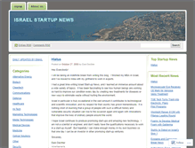 Tablet Screenshot of businessisrael.wordpress.com