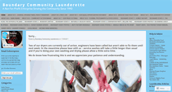 Desktop Screenshot of boundarylaunderette.wordpress.com