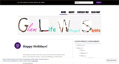 Desktop Screenshot of glamlifewithoutstrife.wordpress.com