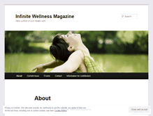 Tablet Screenshot of infinitewellnessmagazine.wordpress.com