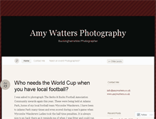 Tablet Screenshot of amywatters.wordpress.com