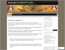 Tablet Screenshot of brusangel.wordpress.com