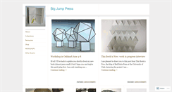 Desktop Screenshot of bigjumppress.wordpress.com