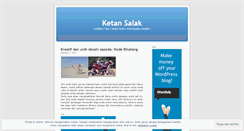 Desktop Screenshot of ketansalak.wordpress.com