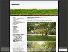 Tablet Screenshot of jardins.wordpress.com