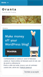 Mobile Screenshot of oranta.wordpress.com